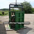 Mechaniczna prasa śrubowa 4 tony do makulatury, folii PET, butelek plastikowych, szmat i tekstyliów