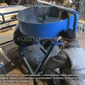 Облегченный тарельчатый гранулятор 1 метр