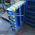Горизонтальный пресс 10 тонн прессование бумаги картона макулатуры и пластика пленки ПЭТ бутылки