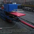 Горизонтальный пресс 10 тонн прессование бумаги картона макулатуры и пластика пленки ПЭТ бутылки