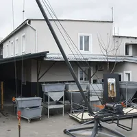 Кран Пионер КЛ-1 электро поворот + колёса