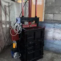EURO Prasa hydrauliczna 5 ton do makulatury, folii PET, butelek plastikowych, szmat i tekstyliów