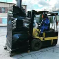 EURO Prasa hydrauliczna 5 ton do makulatury, folii PET, butelek plastikowych, szmat i tekstyliów