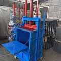 EURO Prasa hydrauliczna 5 ton do makulatury, folii PET, butelek plastikowych, szmat i tekstyliów