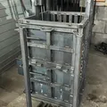 EURO Prasa hydrauliczna 5 ton do makulatury, folii PET, butelek plastikowych, szmat i tekstyliów