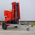 Измельчитель веток TN-130DК3L (Дизель 14л.с) с конвейерной лентой 3м на прицепе