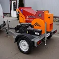 Измельчитель веток TN-180BL (Бензин 20 л.с.) на прицепе