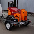 Измельчитель веток TN-180BL (Бензин 20 л.с.) на прицепе