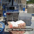 Гидравлический пресс 6 тонн для отходов макулатуры, плёнки ПЭТ, бутылки пластика ветоши и текстиля