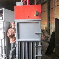 Prasa do prasowania 10 ton papieru Papier makulaturowy i butelka PET z folii z tworzywa sztucznego