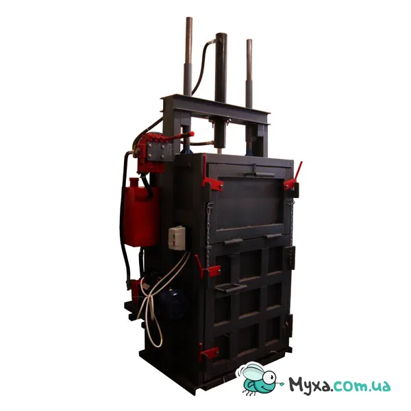 8 tonowa prasa hydrauliczna do makulatury, folii PET, butelek plastikowych, szmat i tekstyliów