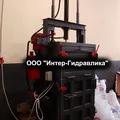 8 tonowa prasa hydrauliczna do makulatury, folii PET, butelek plastikowych, szmat i tekstyliów