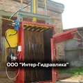 8 tonowa prasa hydrauliczna do makulatury, folii PET, butelek plastikowych, szmat i tekstyliów