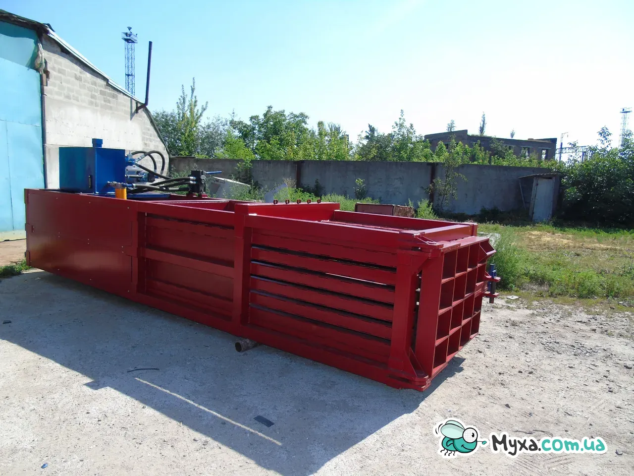 Prasa pozioma 30 ton do makulatury
