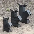 Турбопечь для сковороды из диска бороны и казана - мангал