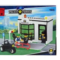 Конструктор Полицейский участок BRICK 103 (110  деталей)