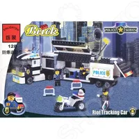 Конструктор Мобильный полицейский штаб BRICK 128 (325 деталей)