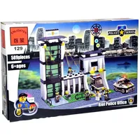Конструктор Полицейский участок BRICK 129 (589 деталей)