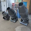Генератор пены для вечеринок, пенопушка MonsterCannon 2200 корот.нас.