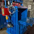 EURO Prasa hydrauliczna 18 ton do makulatury, folii PET, butelek plastikowych, szmat i tekstyliów