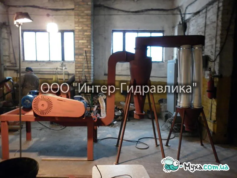 Дезинтегратор с Циклоном и Пылеулавливателем