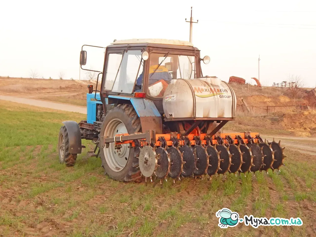 Аплікатор для внесення КАС, РКД за технологією CULTAN - MaxiMarin 1230