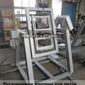 Maszyna do formowania rotacyjnego do formowania wtryskowego tworzyw sztucznych w formy