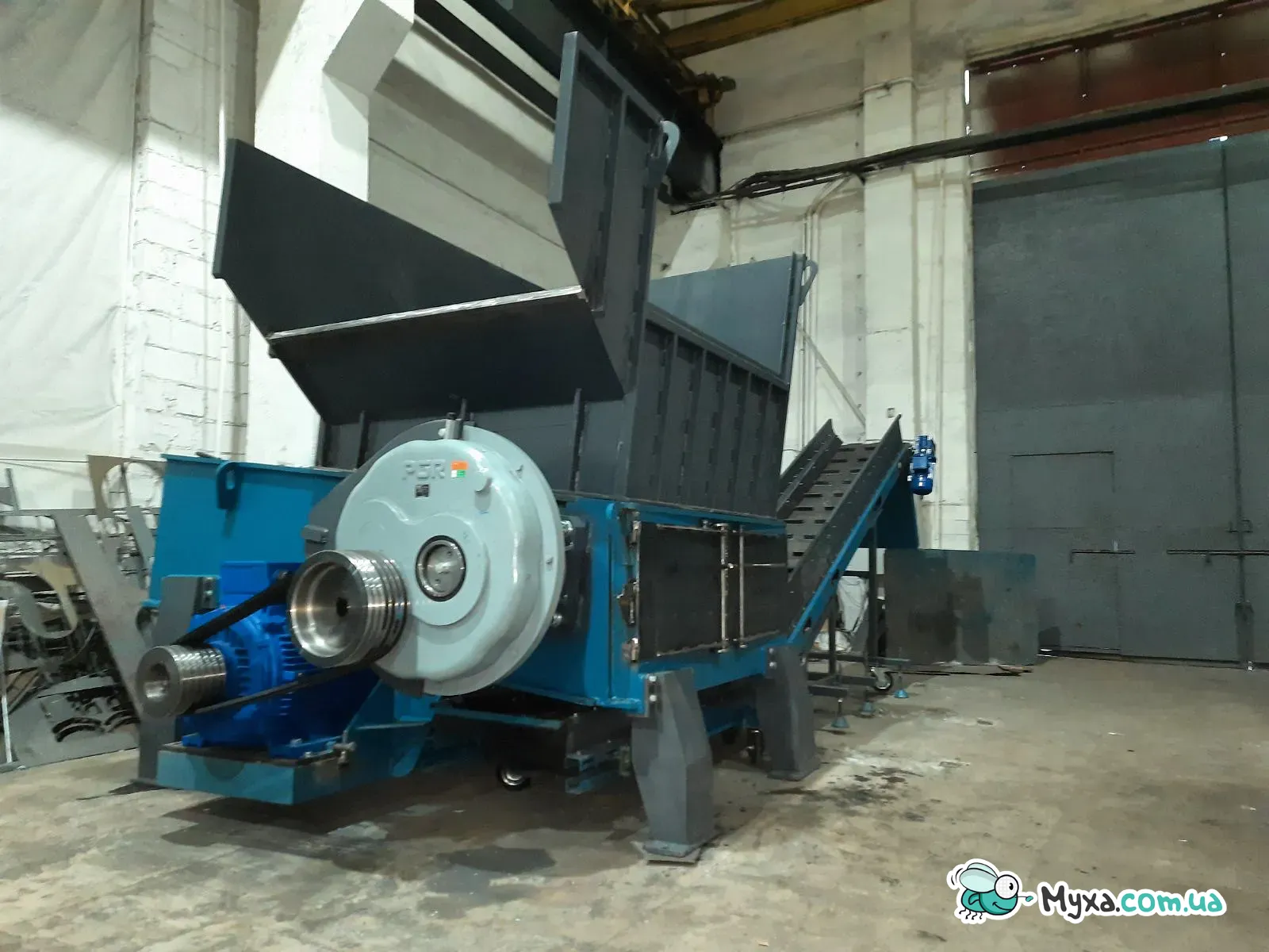 ♻️ Дробарка для дерева Екополімер Shark ES
