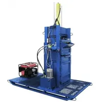 Передвижной гидравлический пресс для макулатуры, пет и пленки