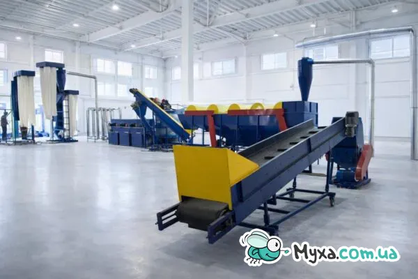 Комплекс переробки плівкових полімерів